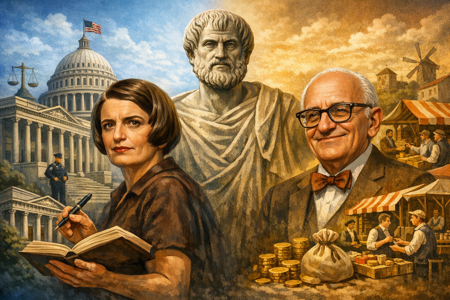Aristotle Revisited: Ayn Rand vs. Murray Rothbard on Aristotelianism, Ethics, and Liberty