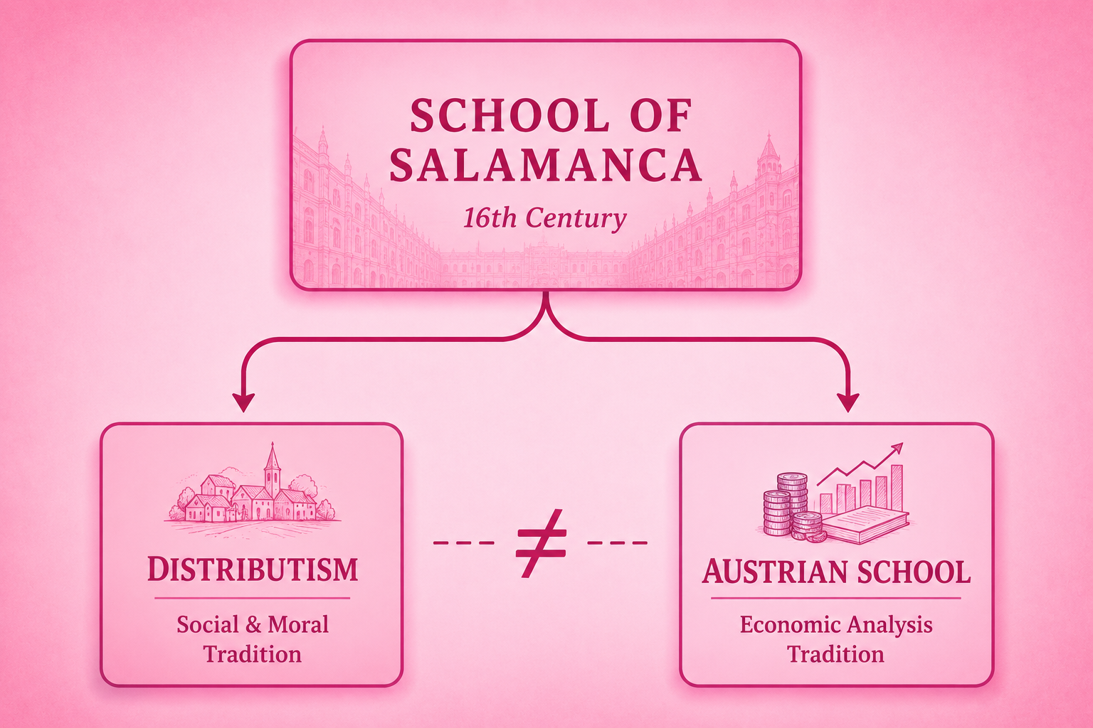Two Roads from Salamanca